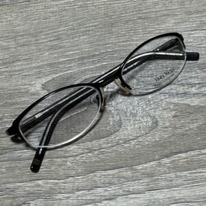 Vera Wang V142 BK Eyeglasses Frames Semi Rimless 51-17-135 Rectangle Optical